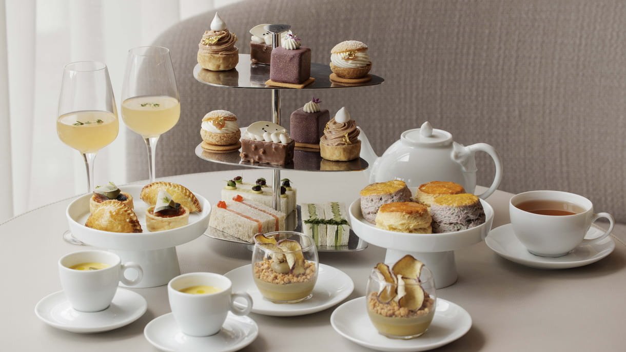 MAISON MARUNOUCHI「さつま芋と栗のアフタヌーンティー」
